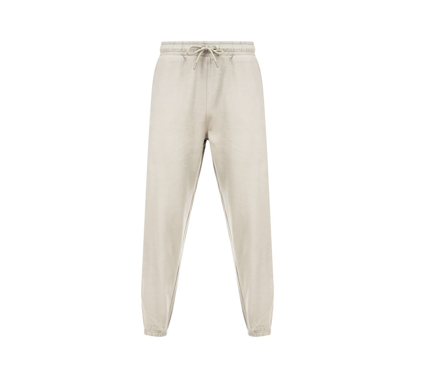 UNISEX SUSTAINABLE FASHION CUFFED JOGGERS coloris Pierre clair