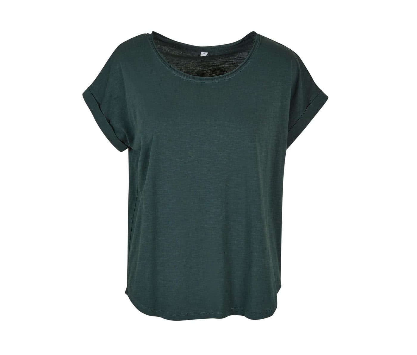 LADIES LONG SLUB TEE coloris Vert bouteille
