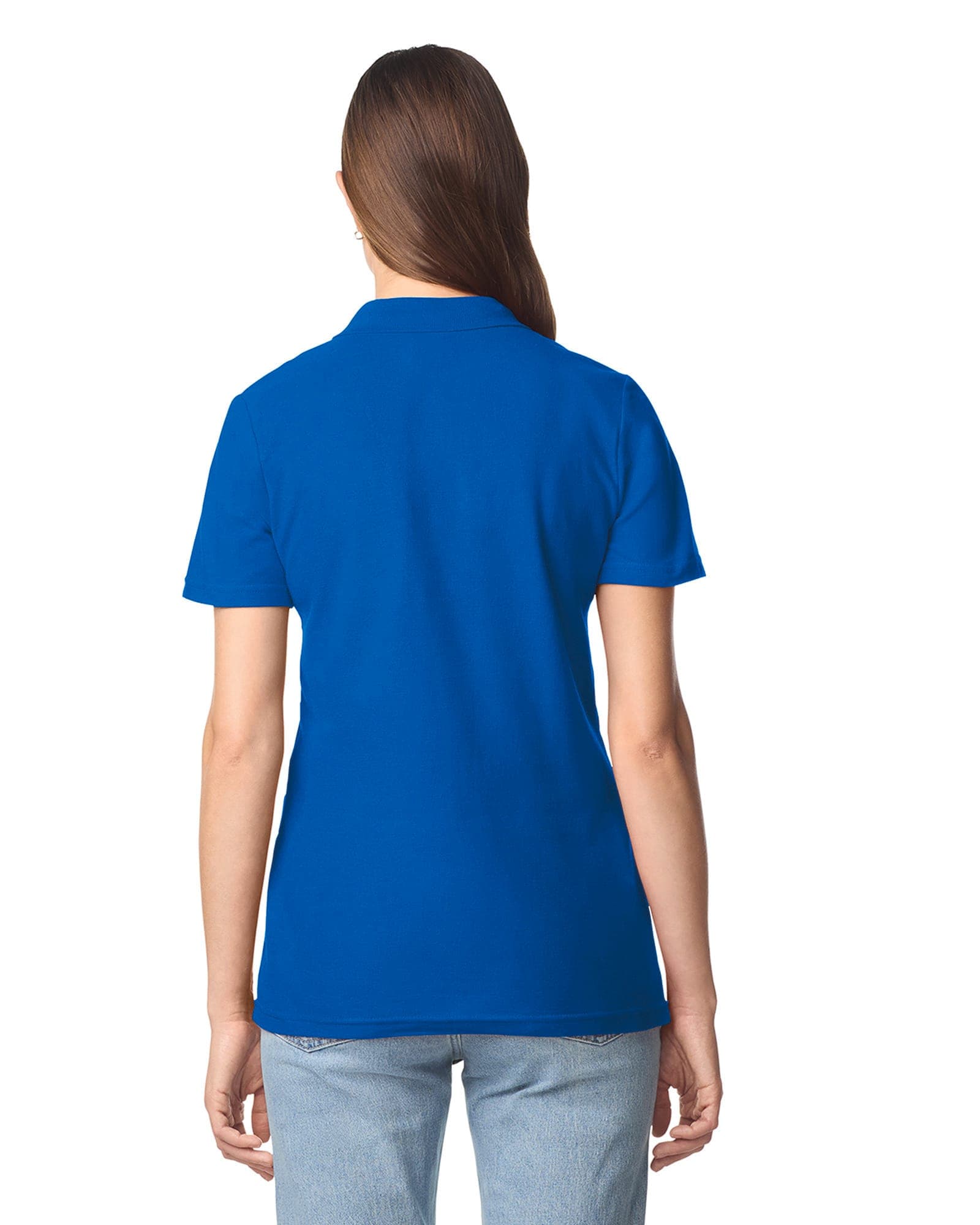 Polo Femme Softstyle Double Piqué en situation
