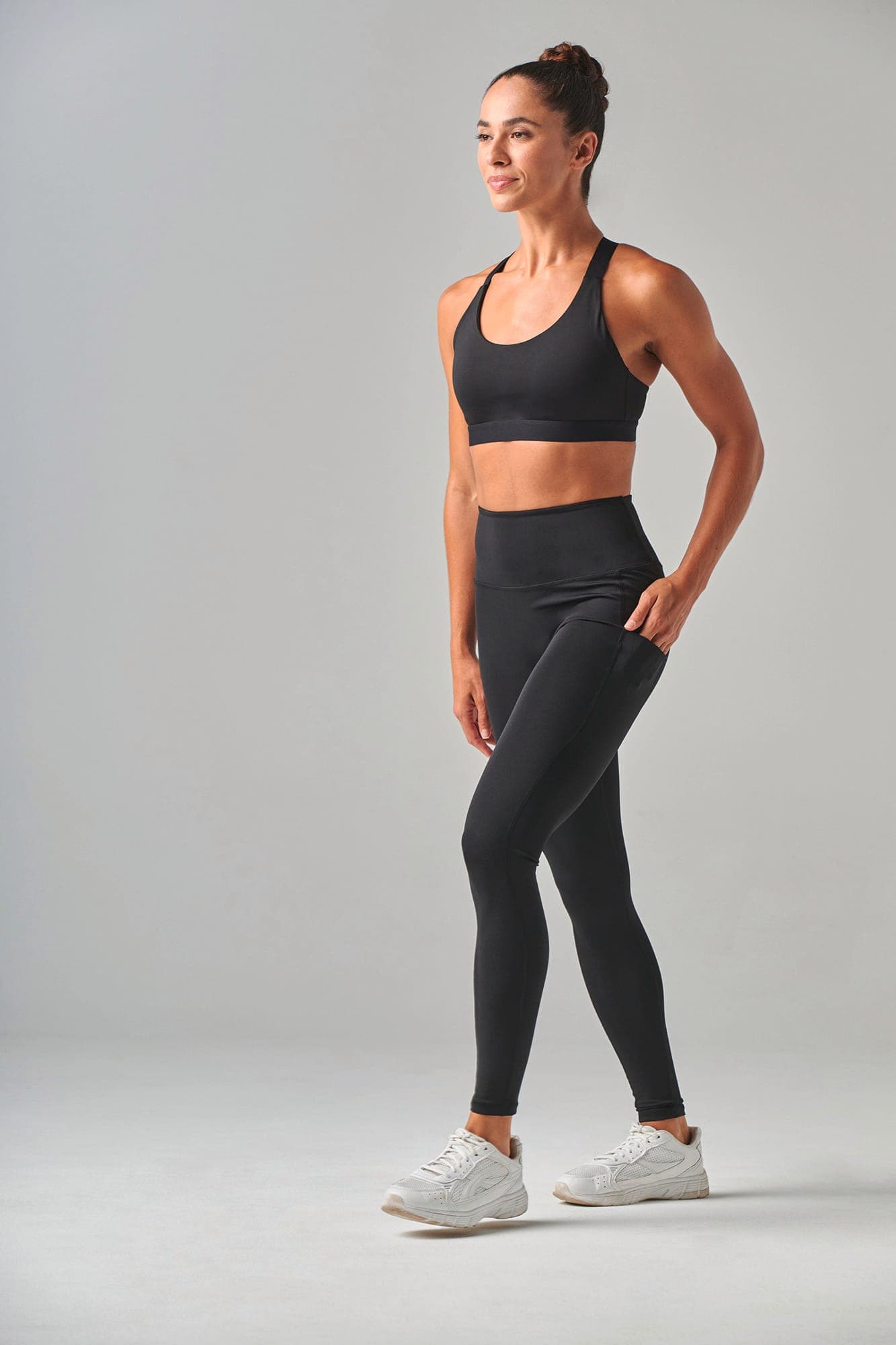 Brassière de sport en situation