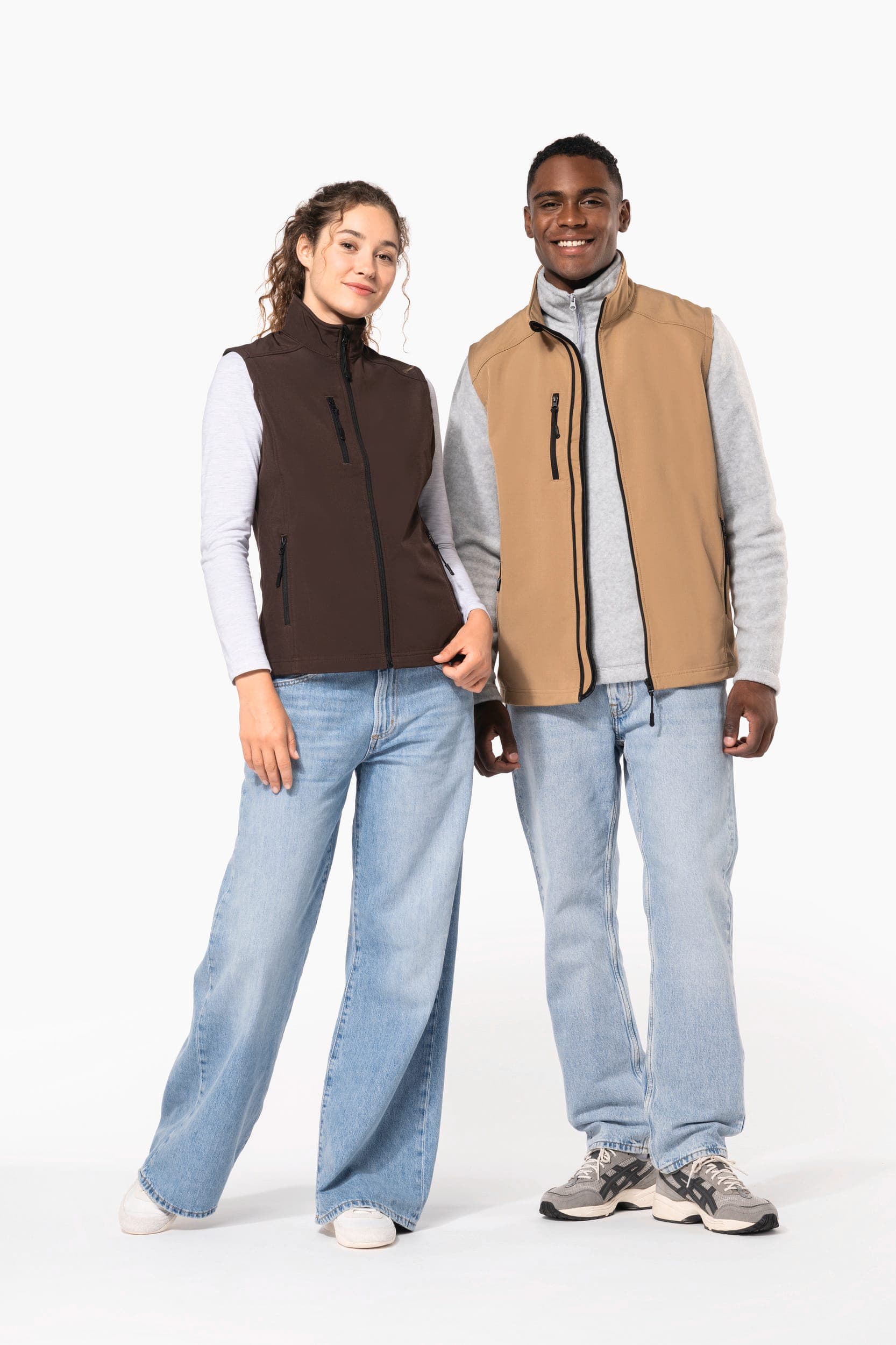 Bodywarmer softshell homme en situation