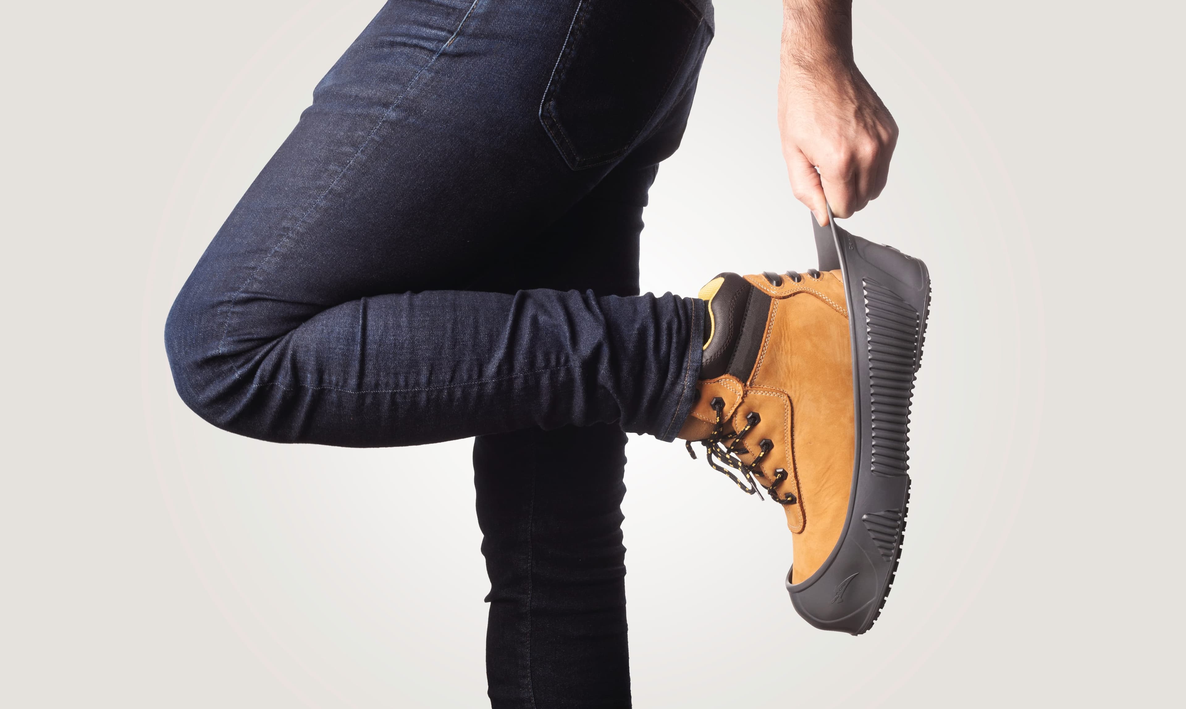 Sur-chaussures Easy max en situation
