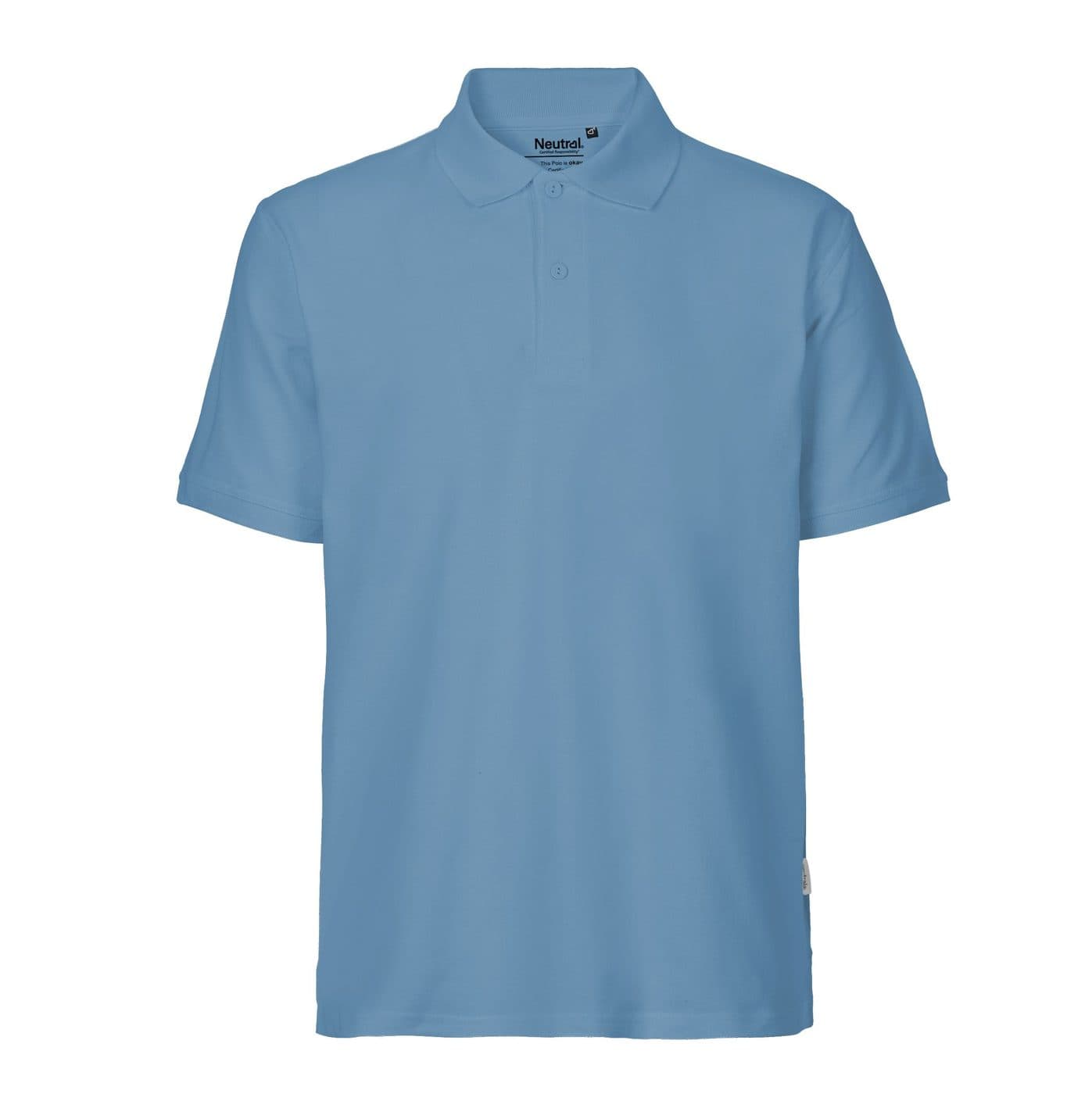 MENS CLASSIC POLO coloris Indigo poudré
