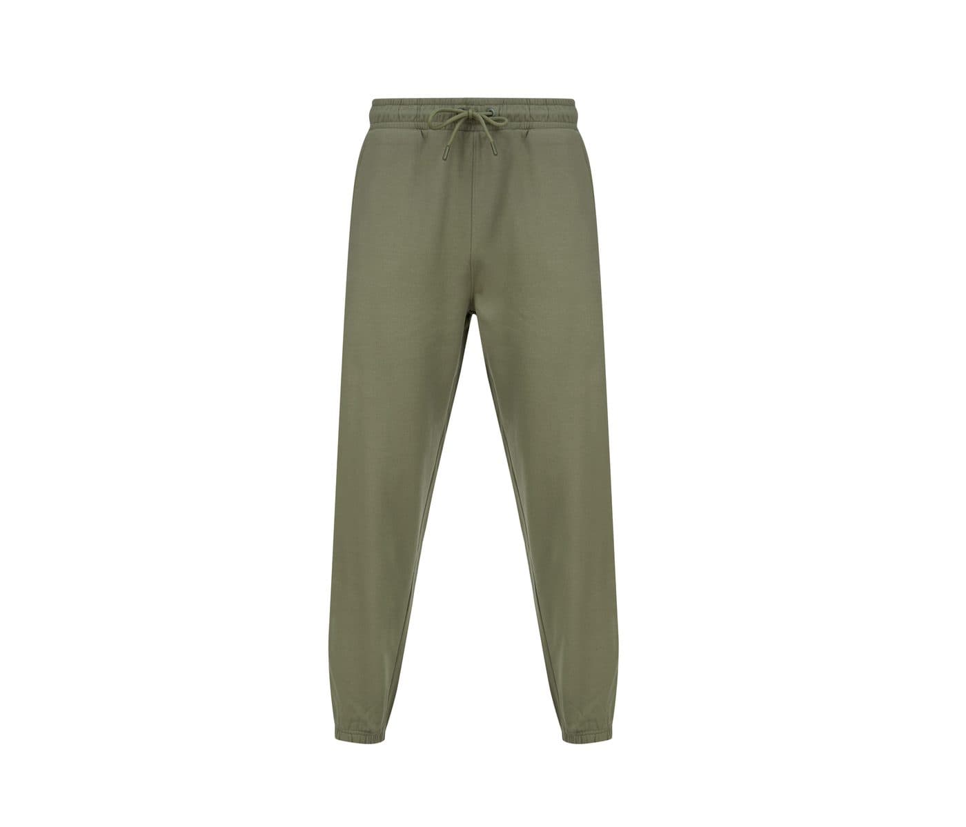 UNISEX SUSTAINABLE FASHION CUFFED JOGGERS coloris Kaki