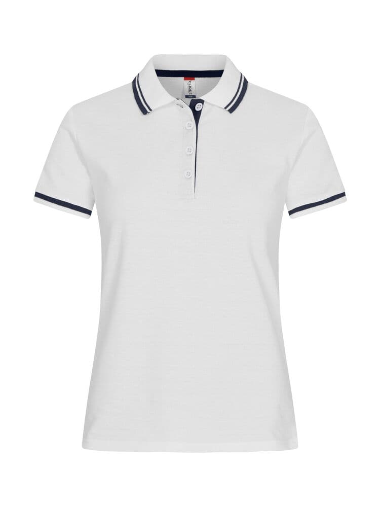 Clique Astoria Polo coloris Blanc