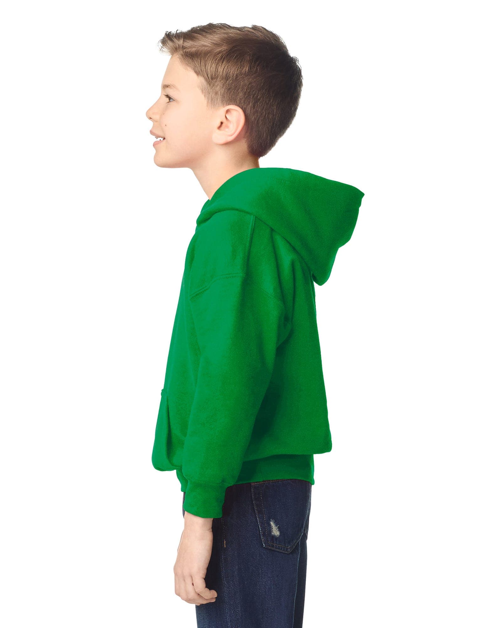 Sweat-shirt enfant capuche Heavy Blend™ en situation