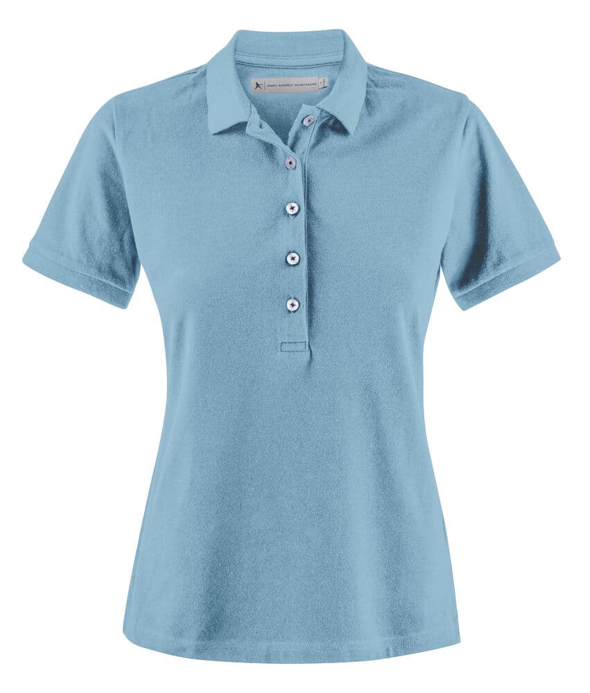 Polo Piqué Sunset Femme coloris Turquoise clair