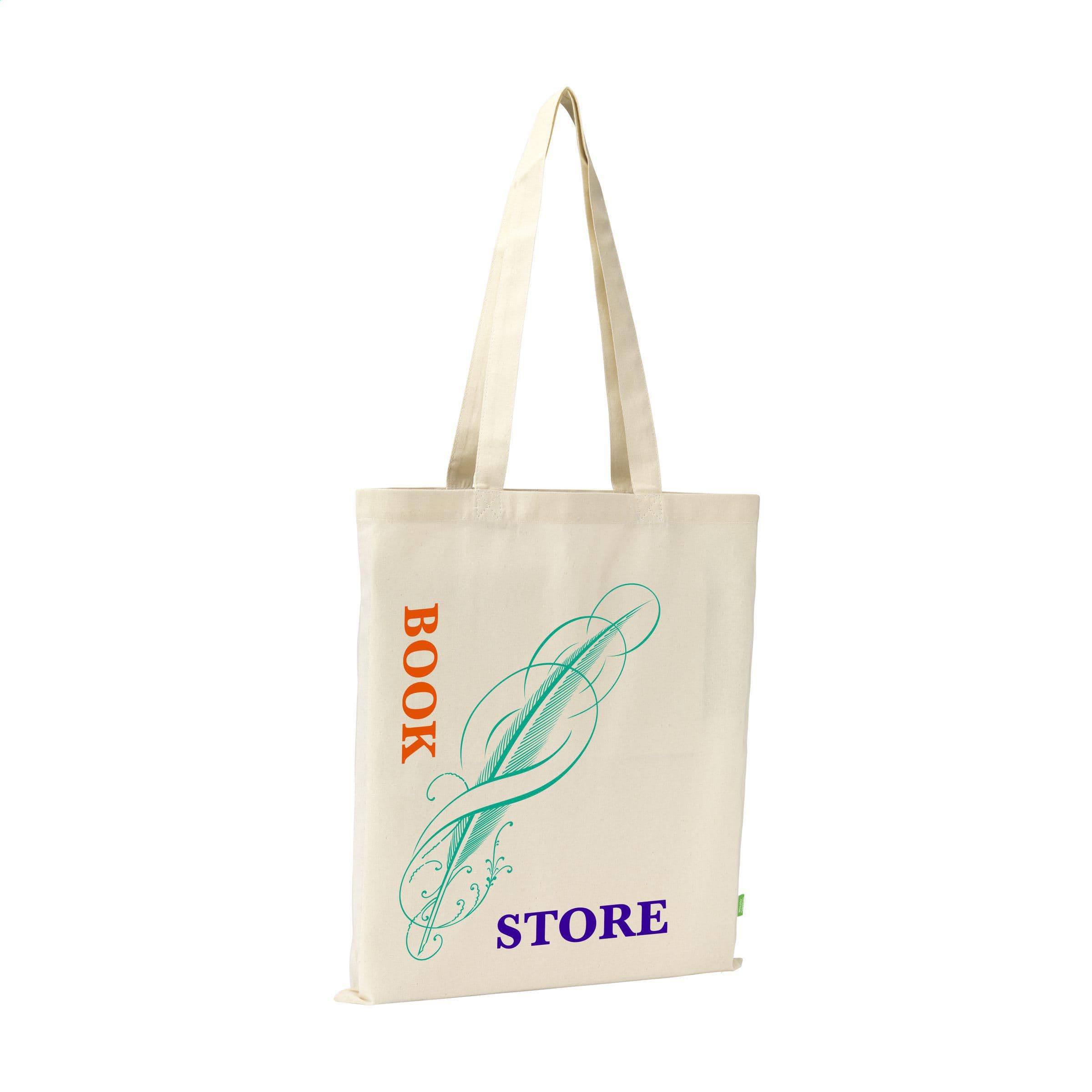 Sac Organic Cotton Shopper naturel (140 g/m²) en situation
