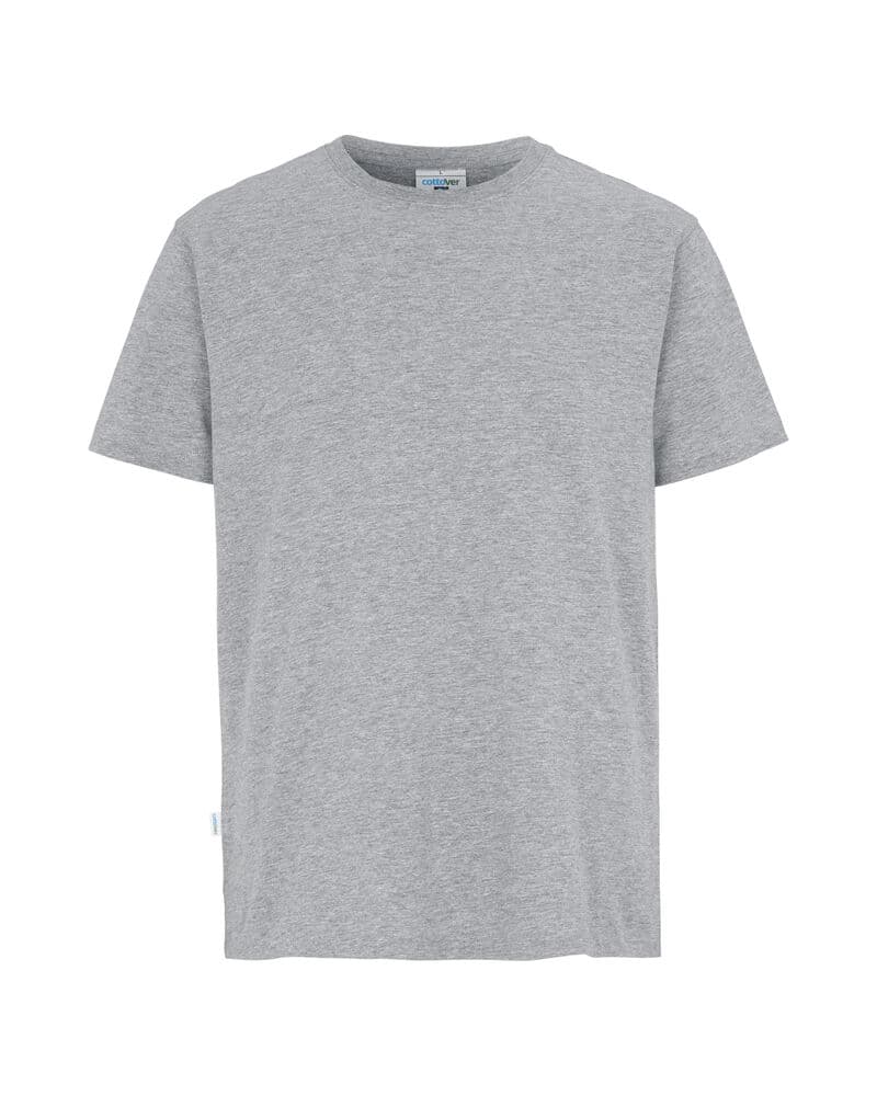 T-SHIRT HOMME - CERTIFIÉ GOTS coloris Gris Mélangé