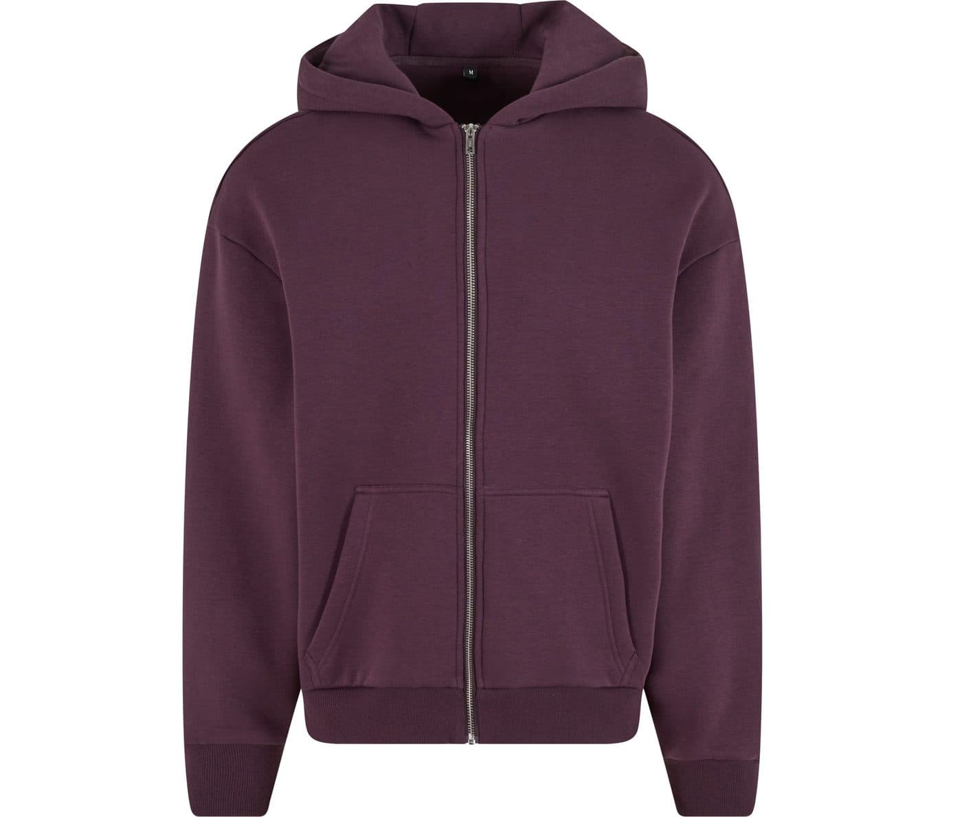 FLUFFY ZIP HOODY coloris Violet prune