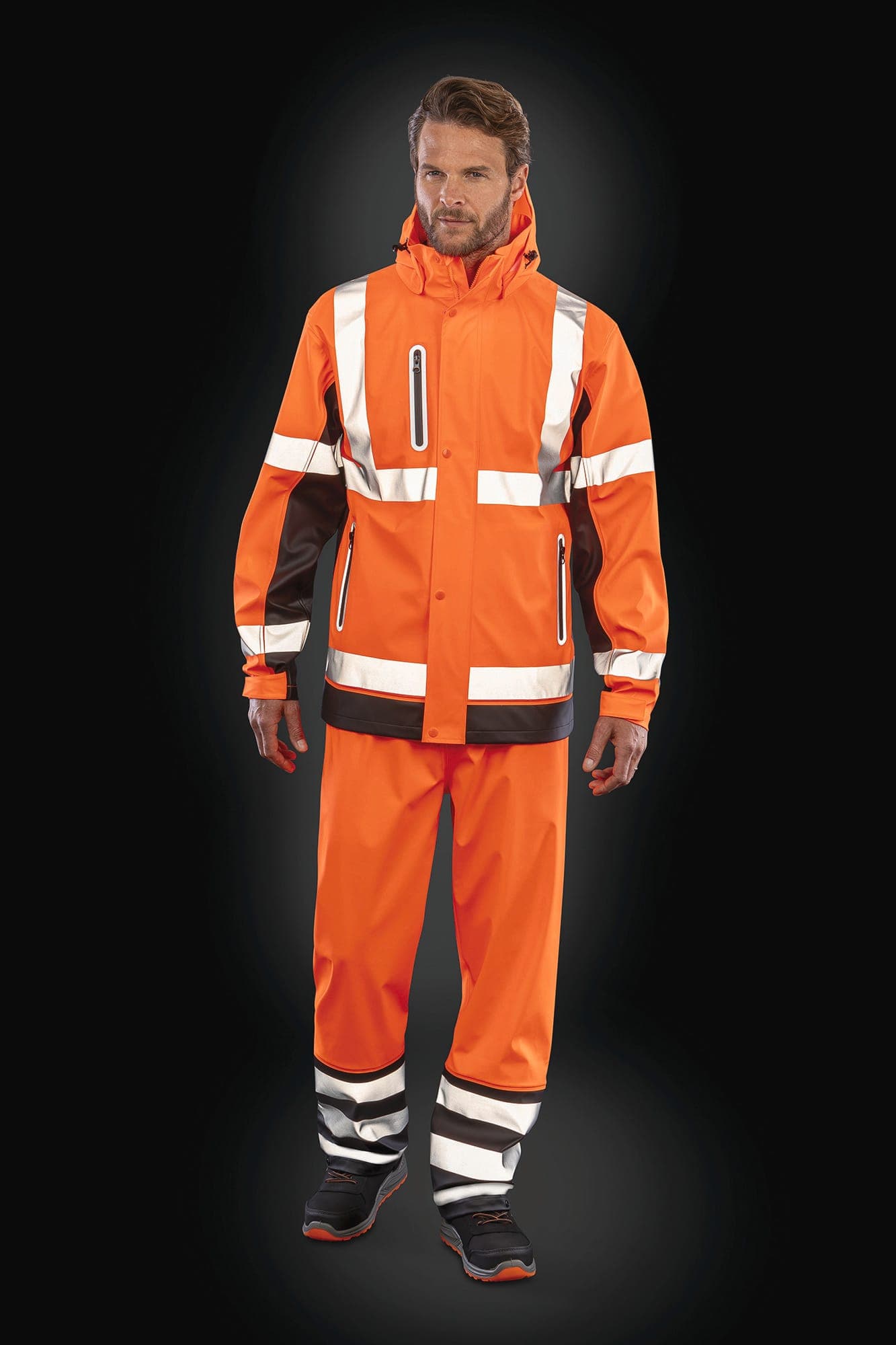 Veste Prism PU Safe & Dry en situation