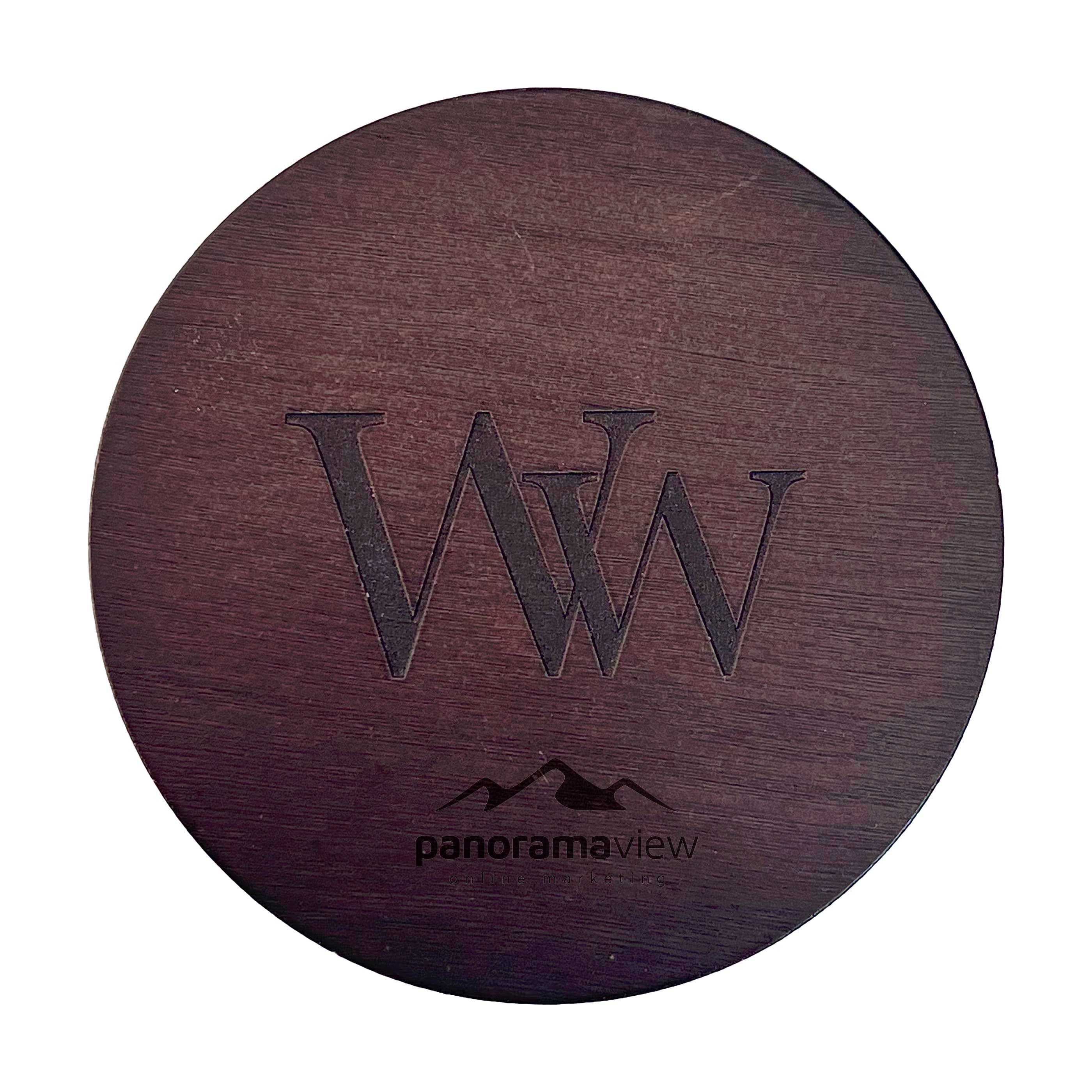 Bougie parfumée WoodWick Fireside moyen en situation