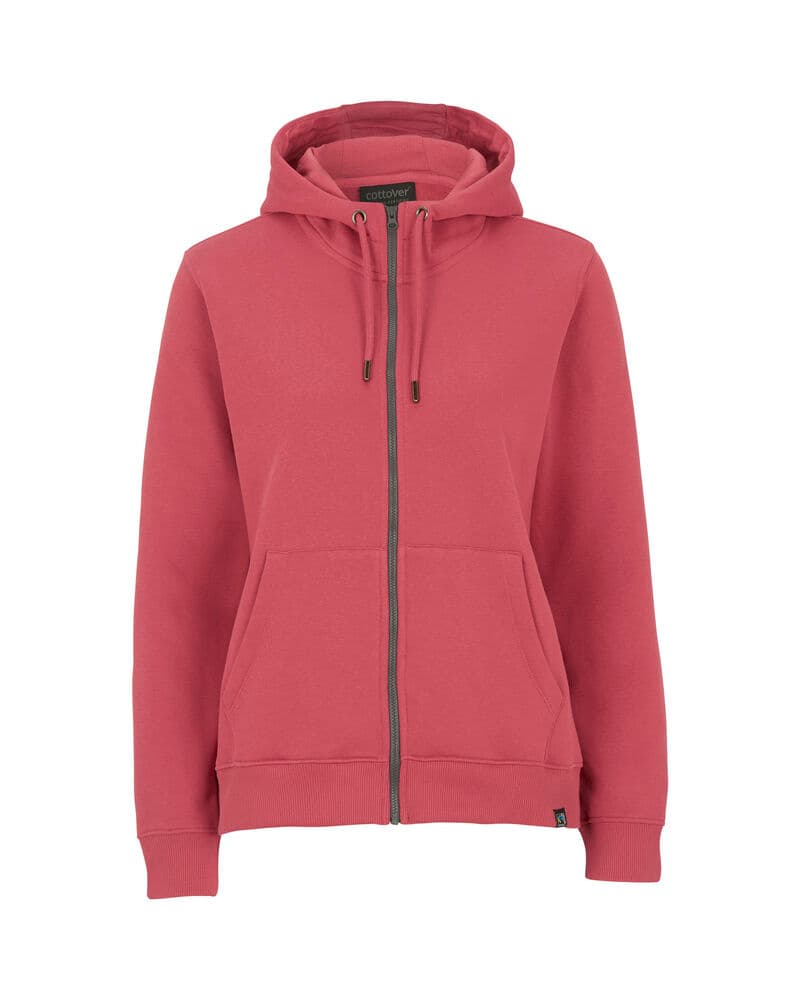 KEY FZ HOOD FEMME coloris Rouge Rouille