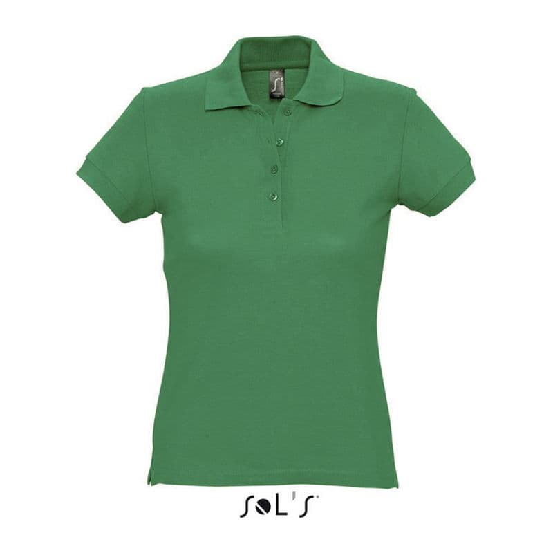 SOL'S PASSION WOMEN POLO SHIRT coloris Vert kelly