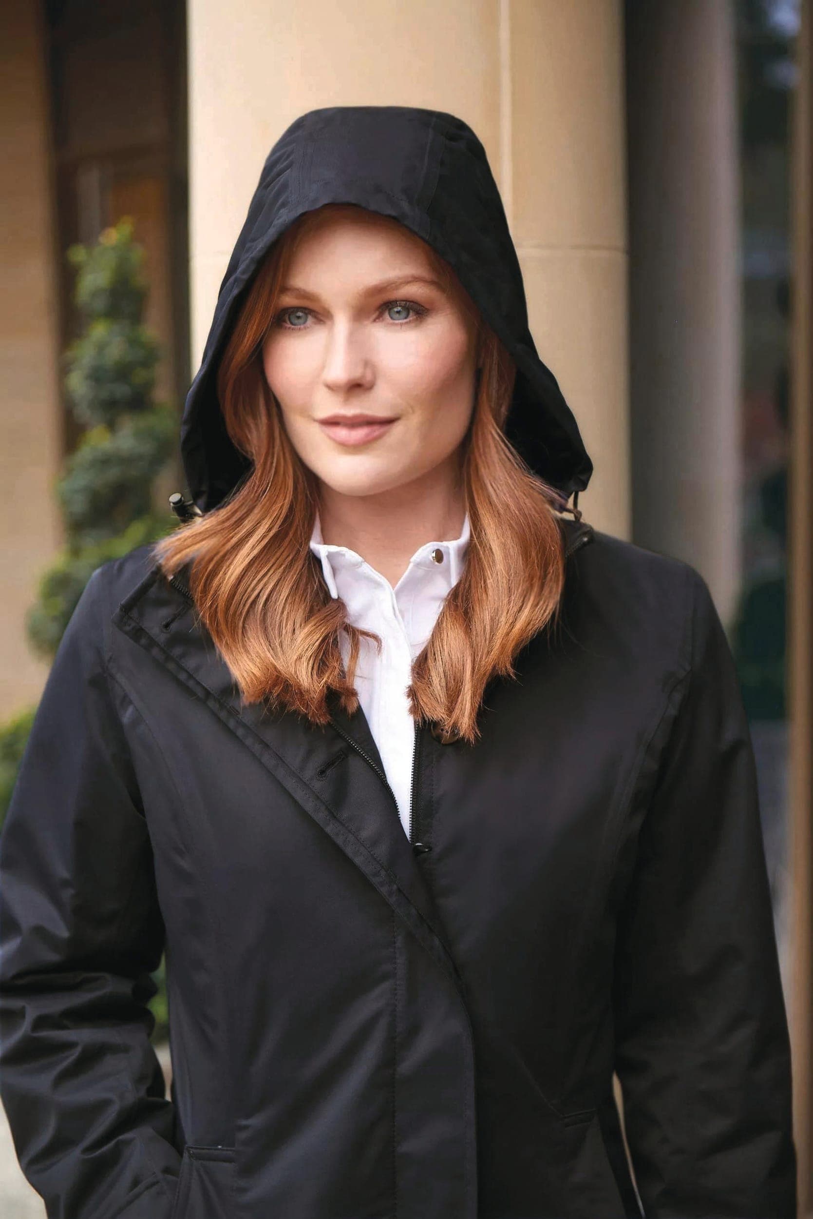 Manteau imperméable Washington en situation