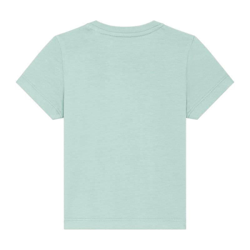 Baby Creatorbabies' t-shirt coloris Bleu caraïbes