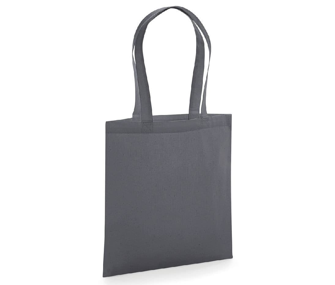 ORGANIC PREMIUM COTTON TOTE coloris Gris graphite