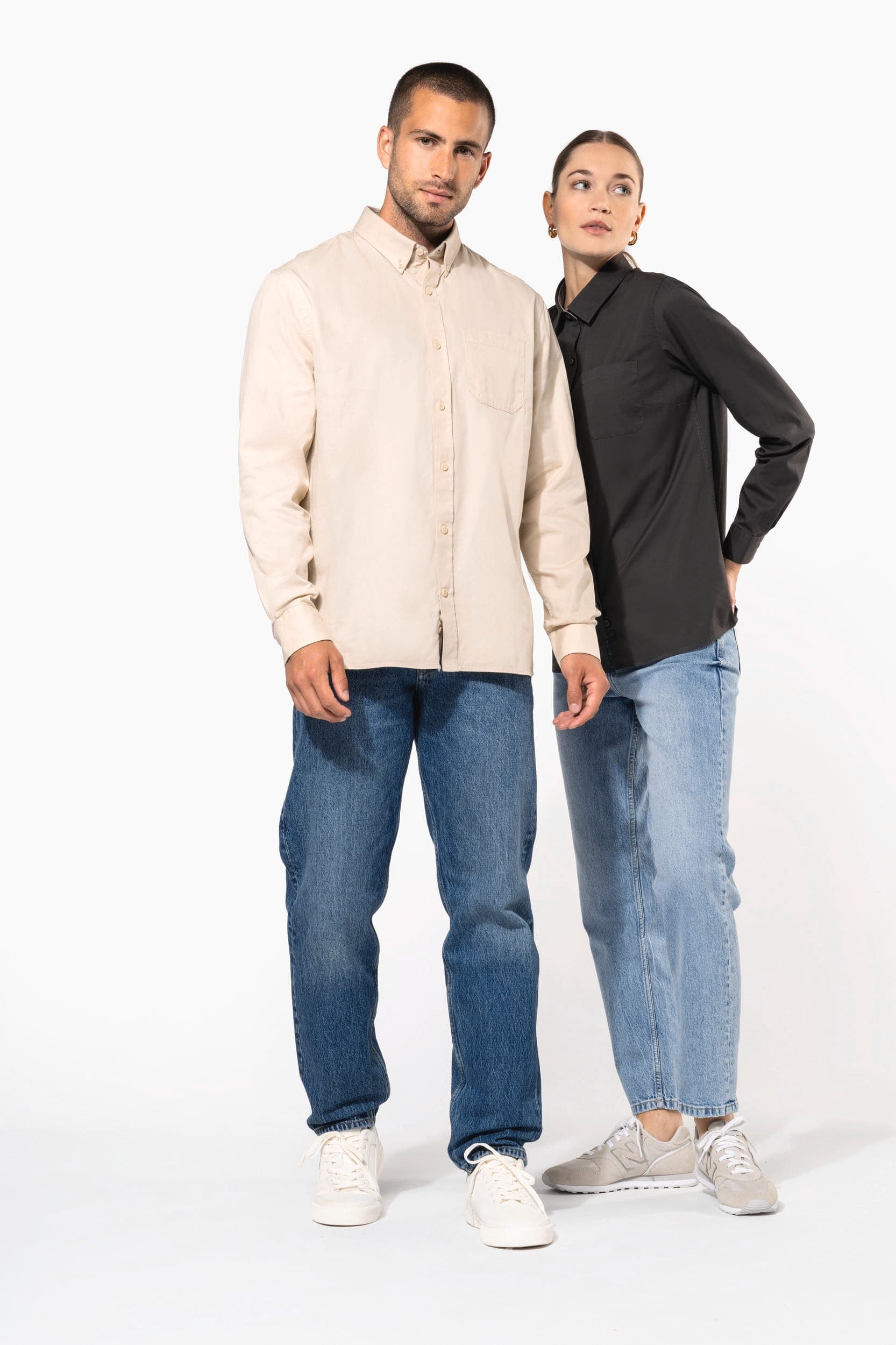 Chemise coton manches longues Nevada homme en situation