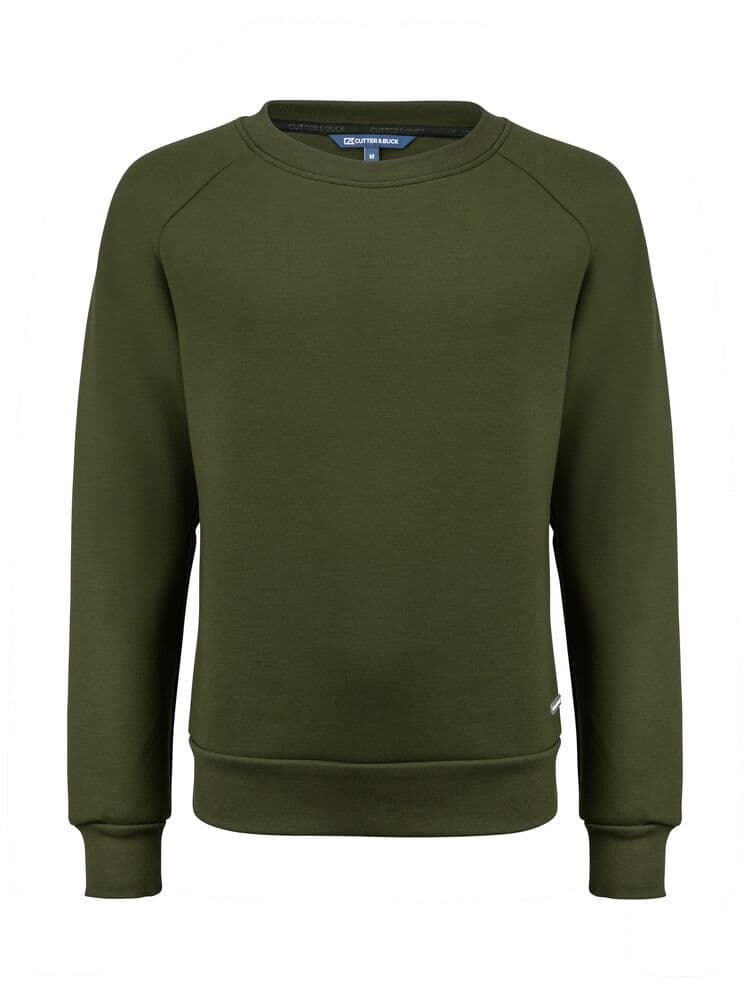 Pull Cutter & Buck Pemberton col rond femme coloris Vert lierre