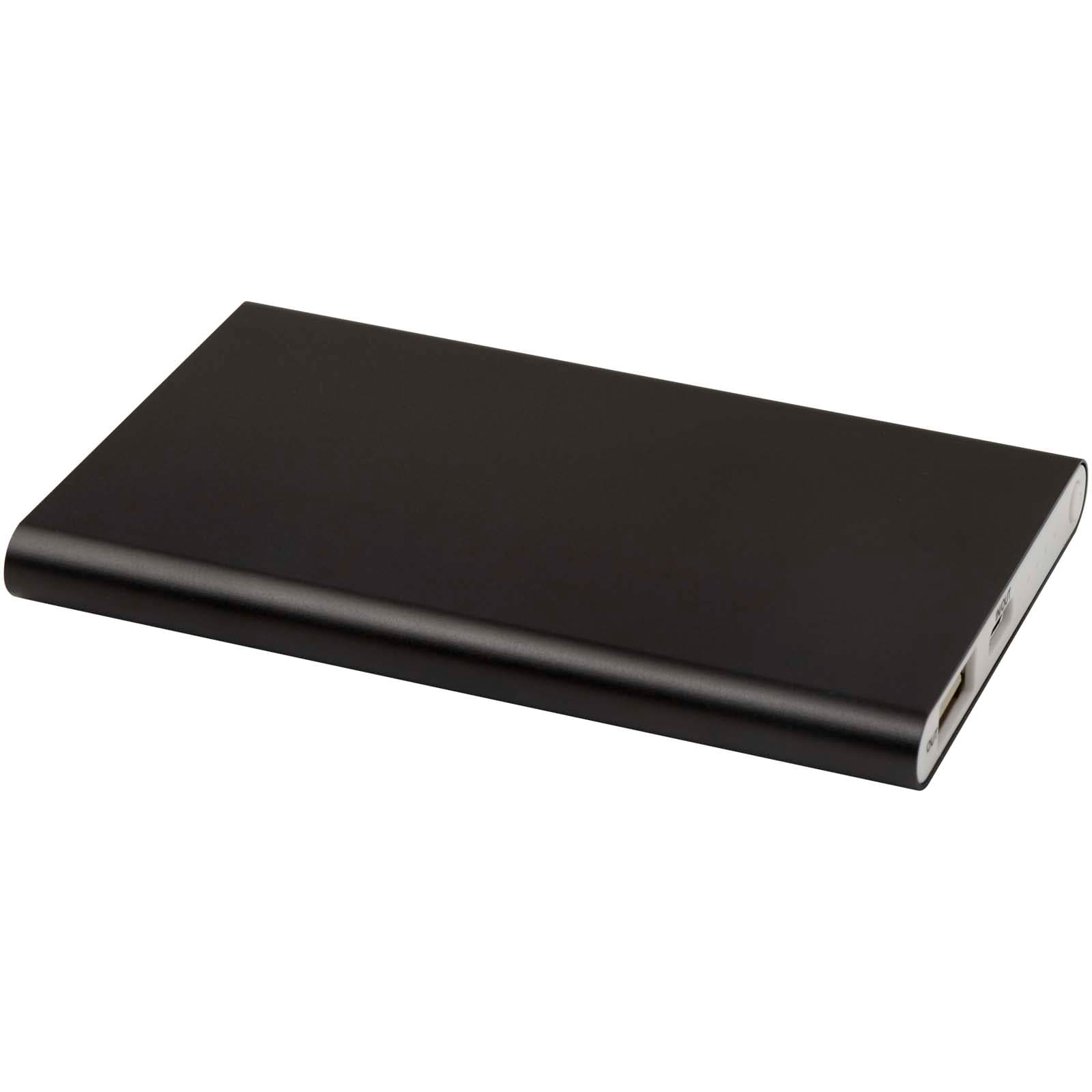 Batterie de secours en aluminium Pep de type-C de 4 000 mAh  coloris Titane