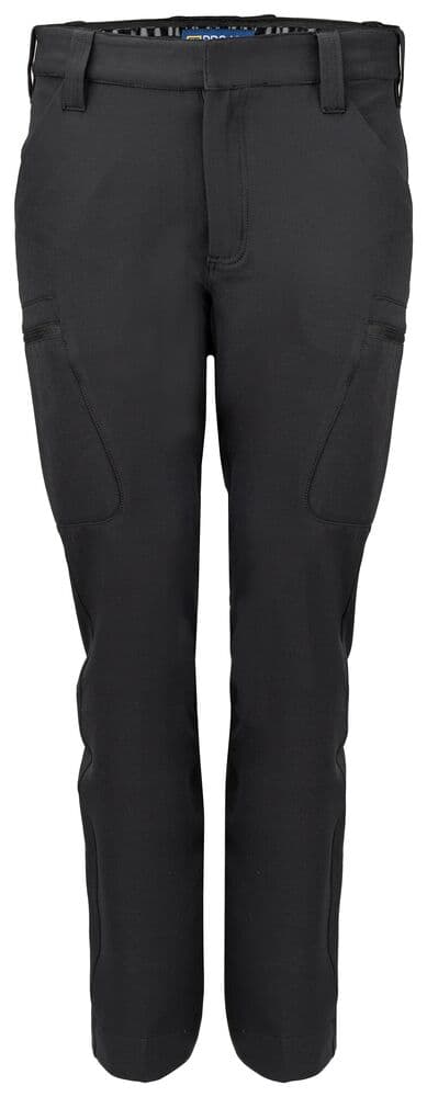 2559 PANTALON STRETCH COMPLET FEMME coloris Noir