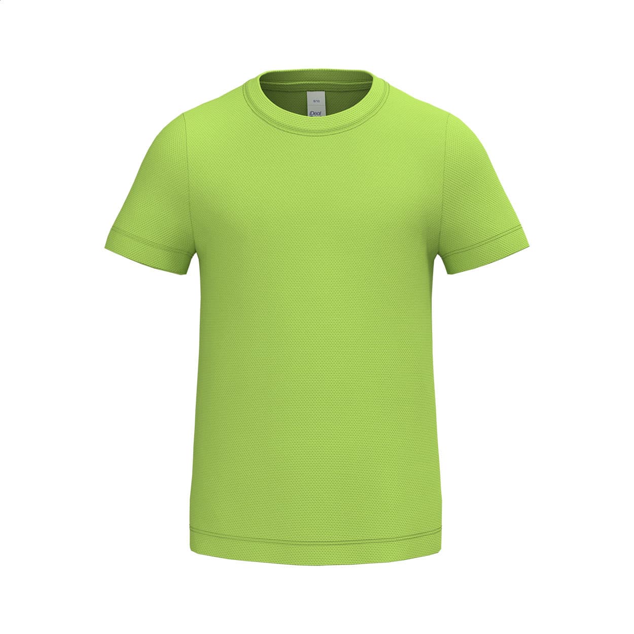 T-shirt sport enfant coloris Vert citron