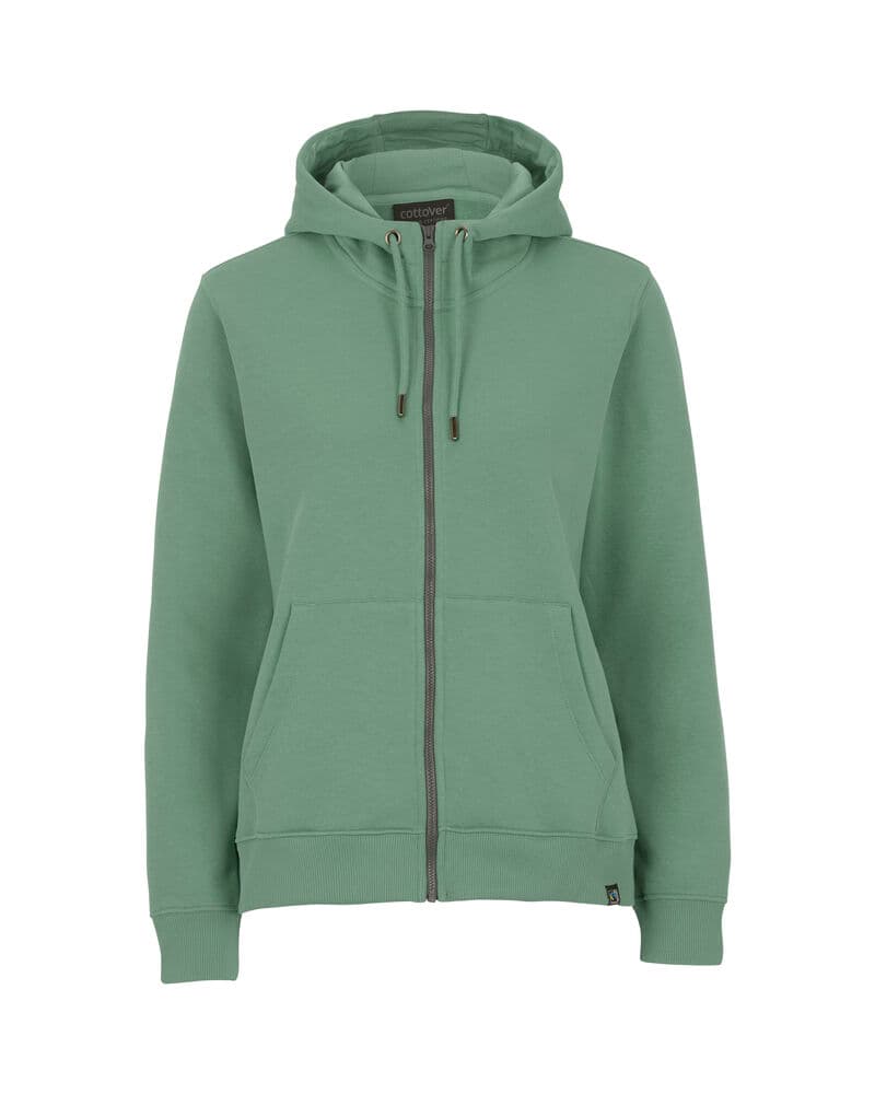 KEY FZ HOOD FEMME coloris Vert aloe