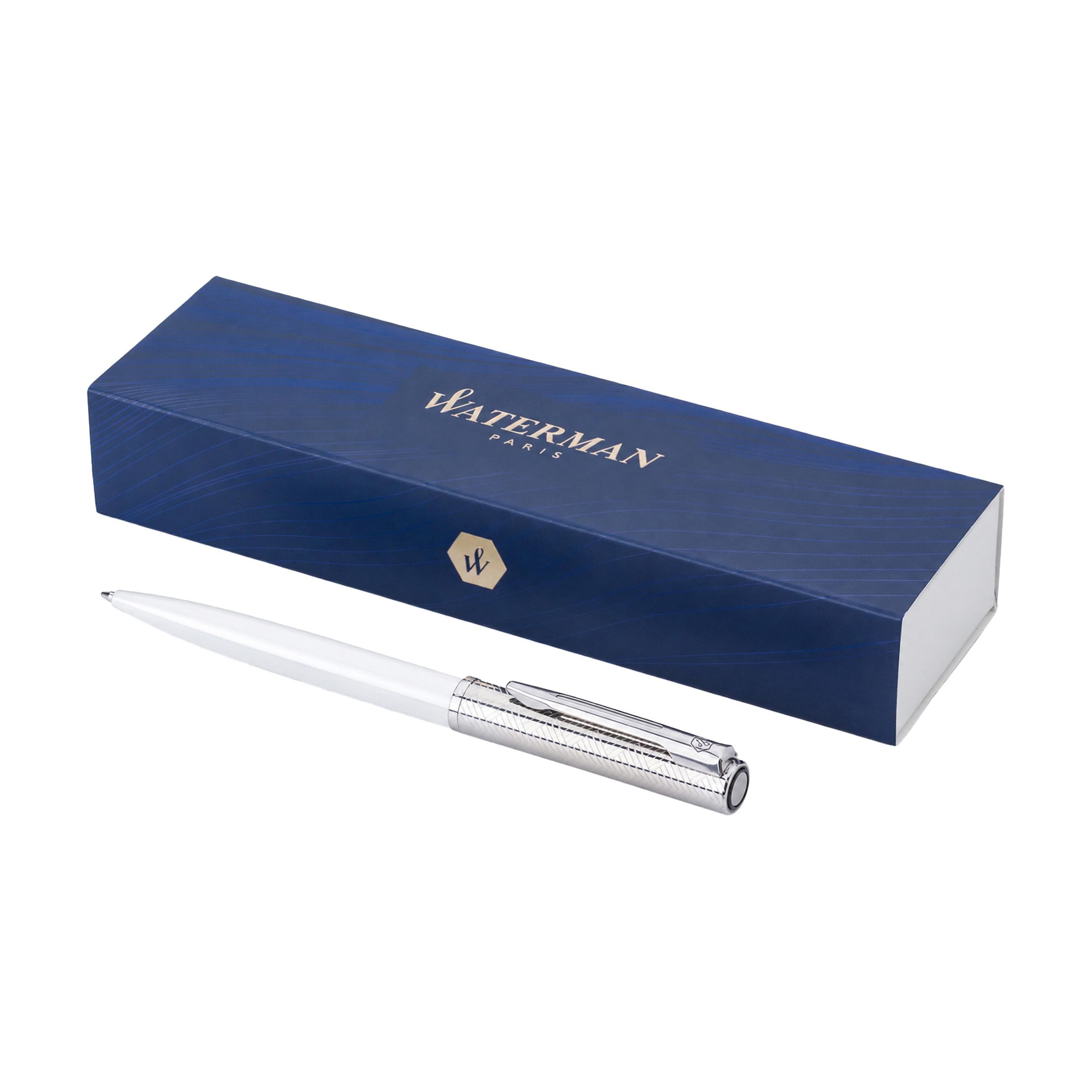 Stylo bille Waterman Allure Deluxe | Acier inoxydable