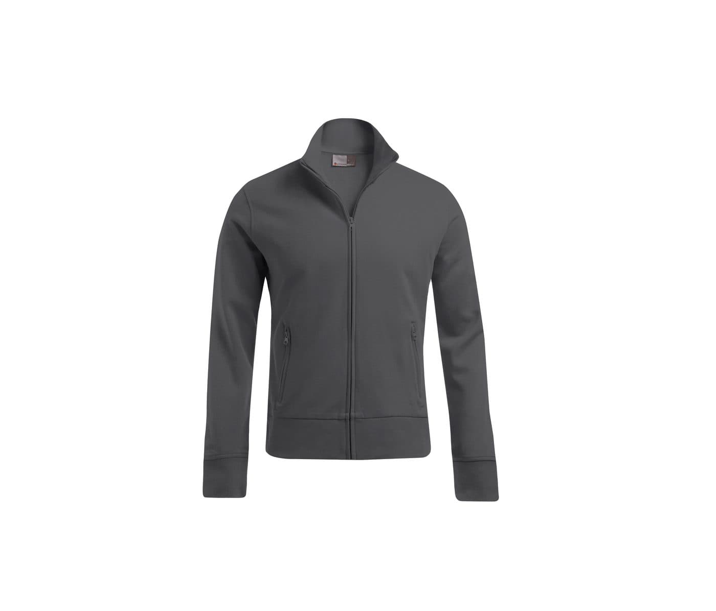 MEN’S JACKET STAND-UP COLLAR coloris Gris acier