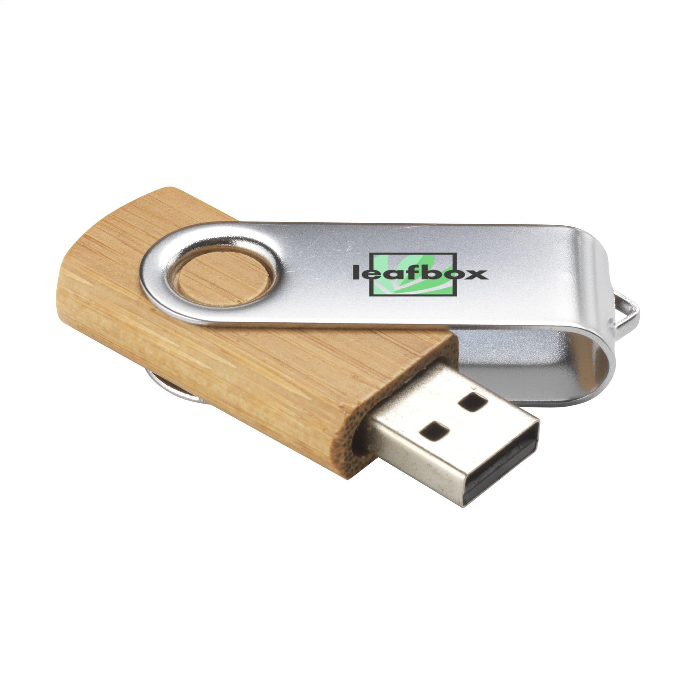 Clé USB Twist Bamboo 8 GB en stock en situation
