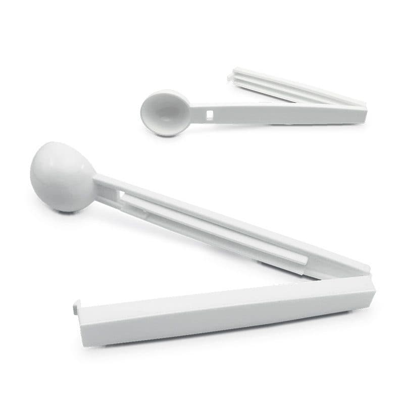 CUILLERE DOSEUSE & PINCE FERME SACHET en situation