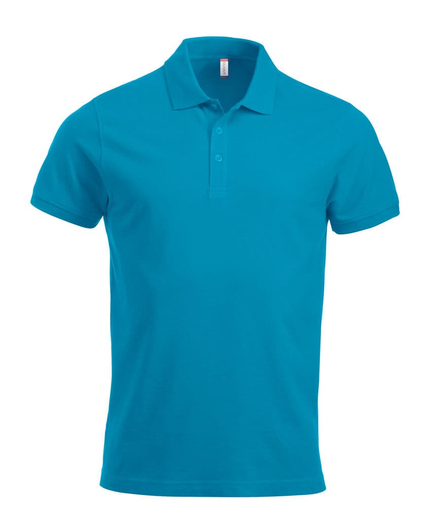 Clique Classic Lincoln S/S Polo coloris Turquoise