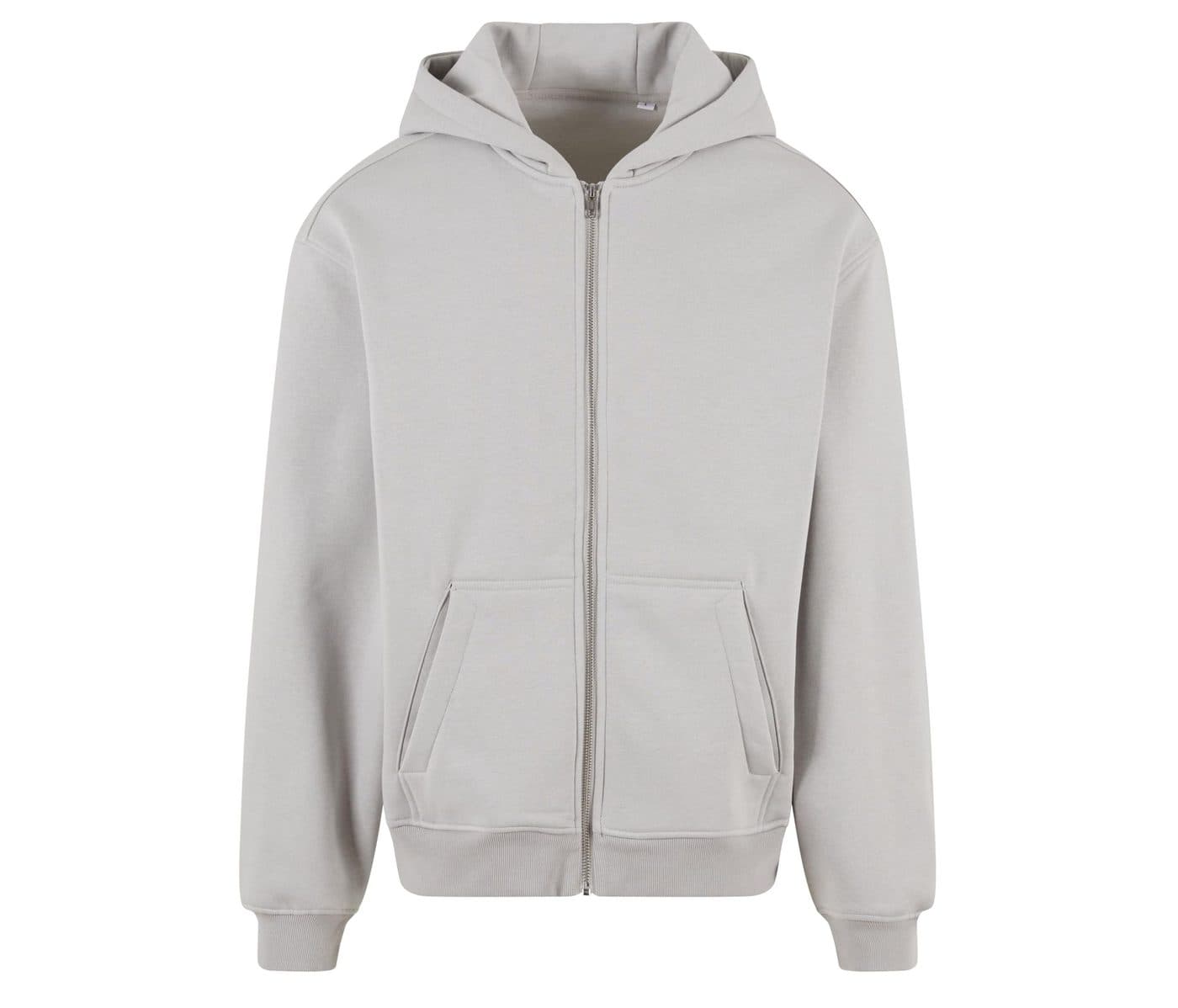 OVERSIZED ZIP HOODY coloris Asphalte clair