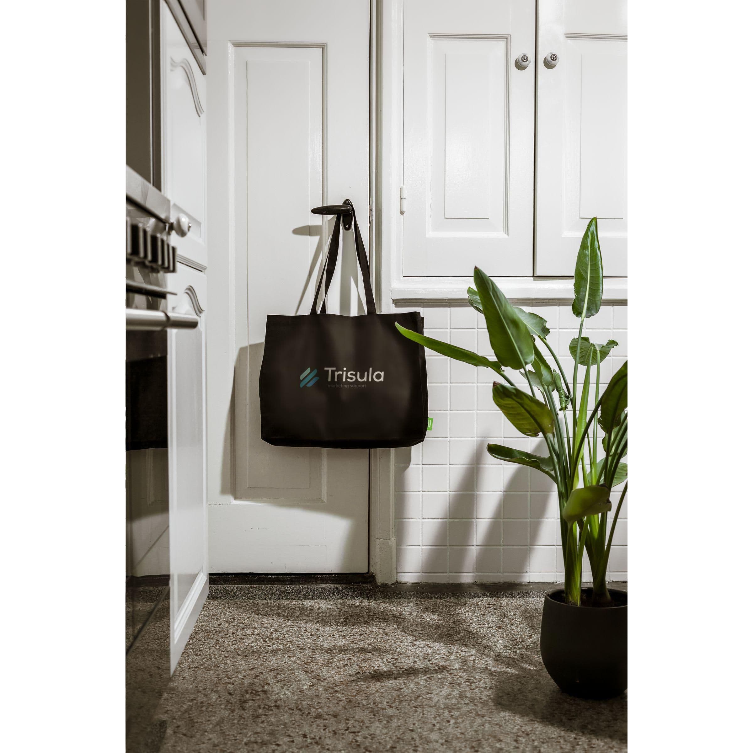 Sac Shopper coton biologique (180 g/m²) en situation