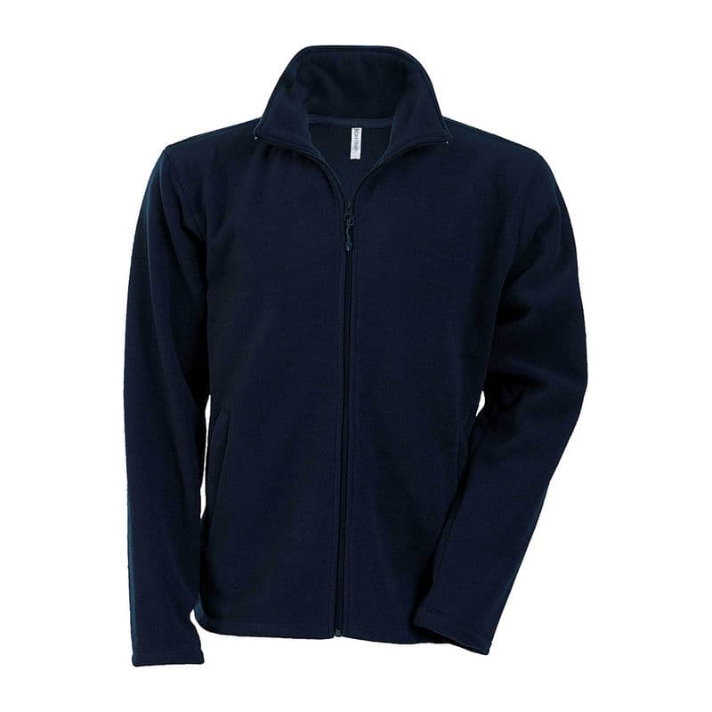 FALCO - FULL ZIP MICROFLEECE JACKET coloris Marine