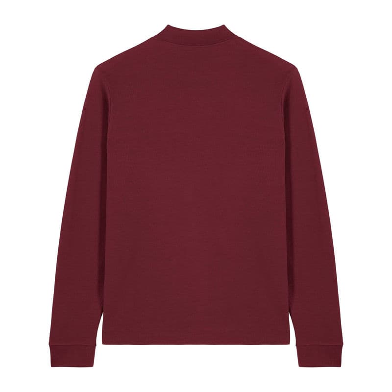 Prepster 2.0 long sleeve polo coloris Bordeaux
