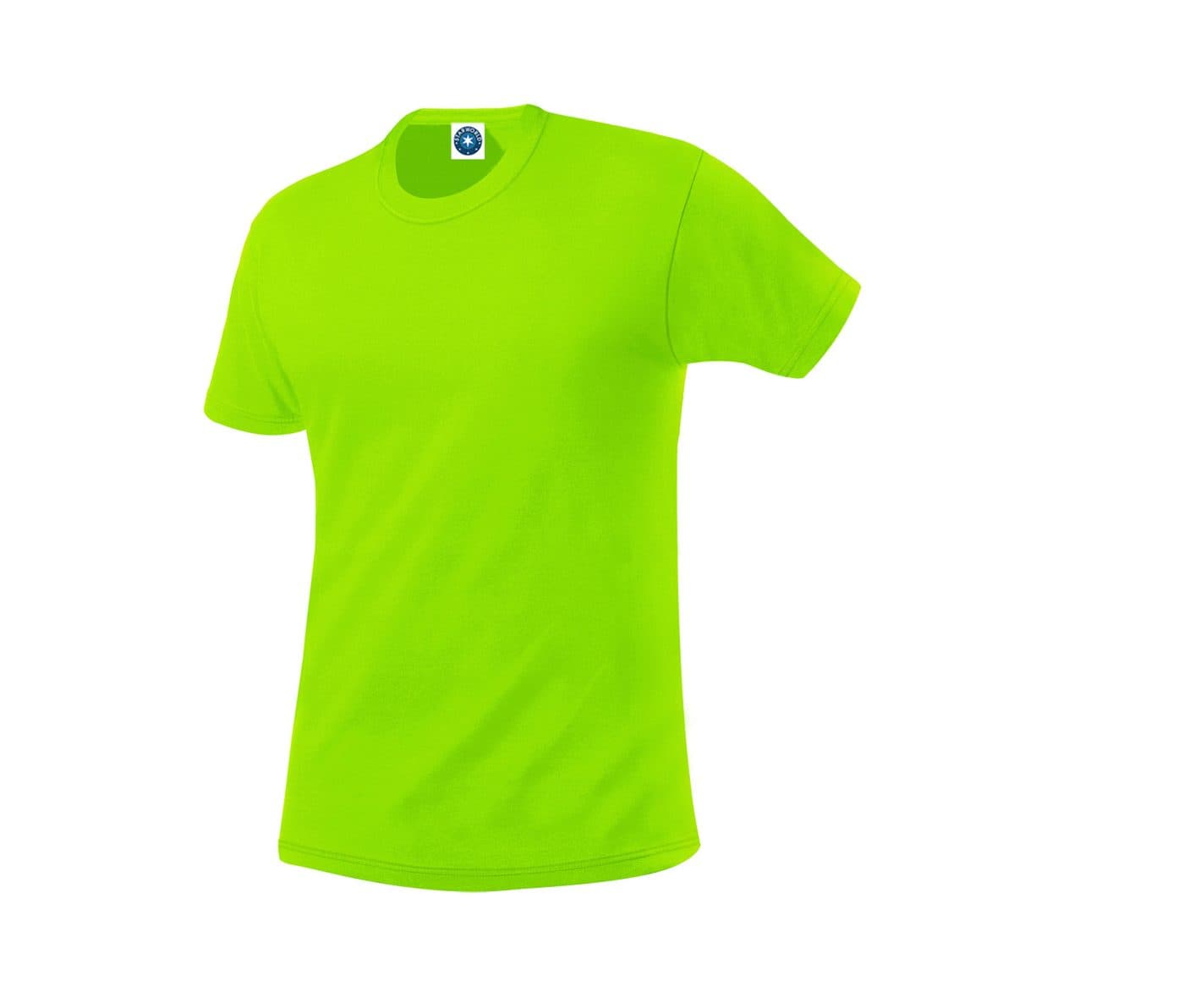 MEN'S PERFORMANCE T-SHIRT coloris Vert fluo