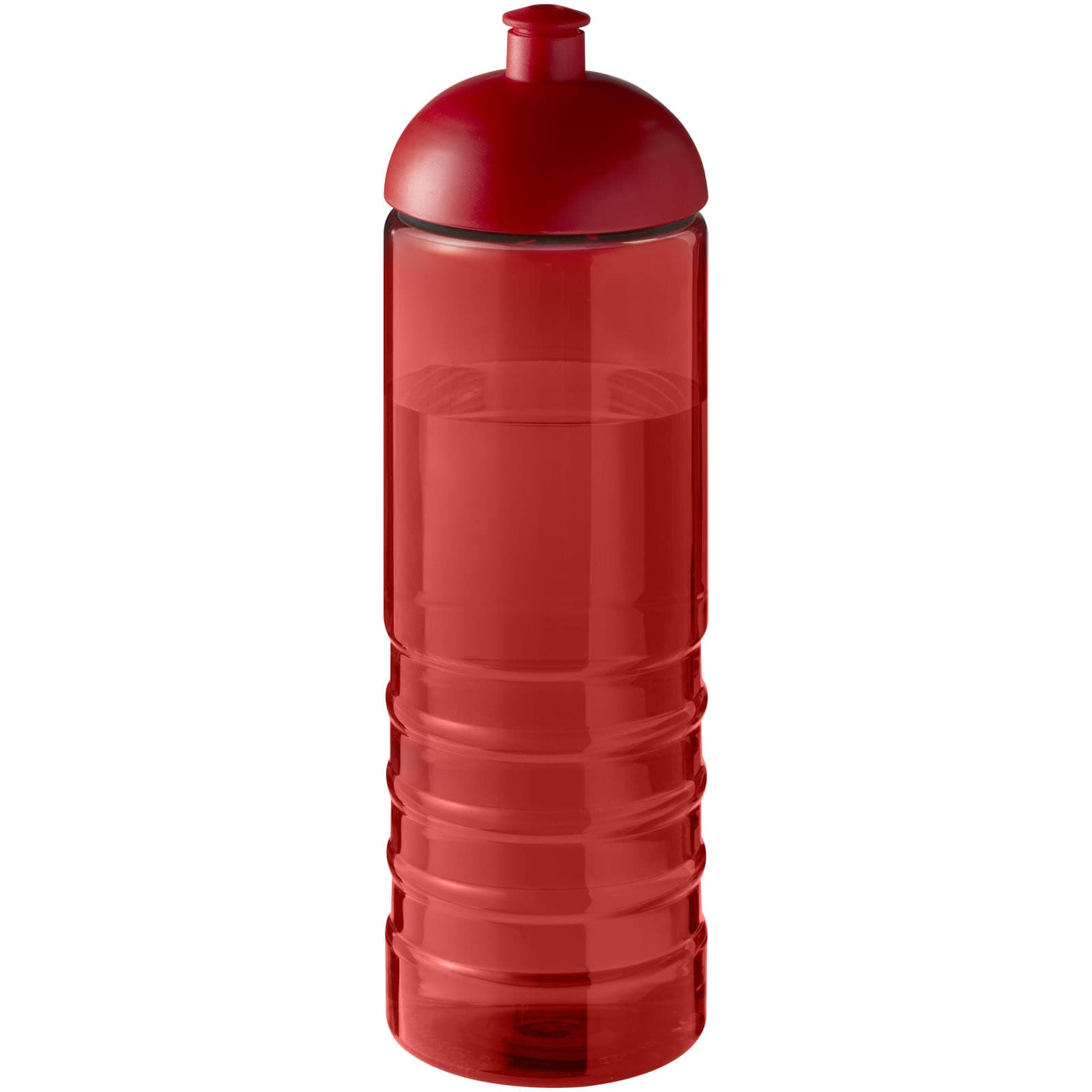 Bouteille de sport H2O Active® Eco Treble de 750 ml avec couvercle dôme coloris Rouge