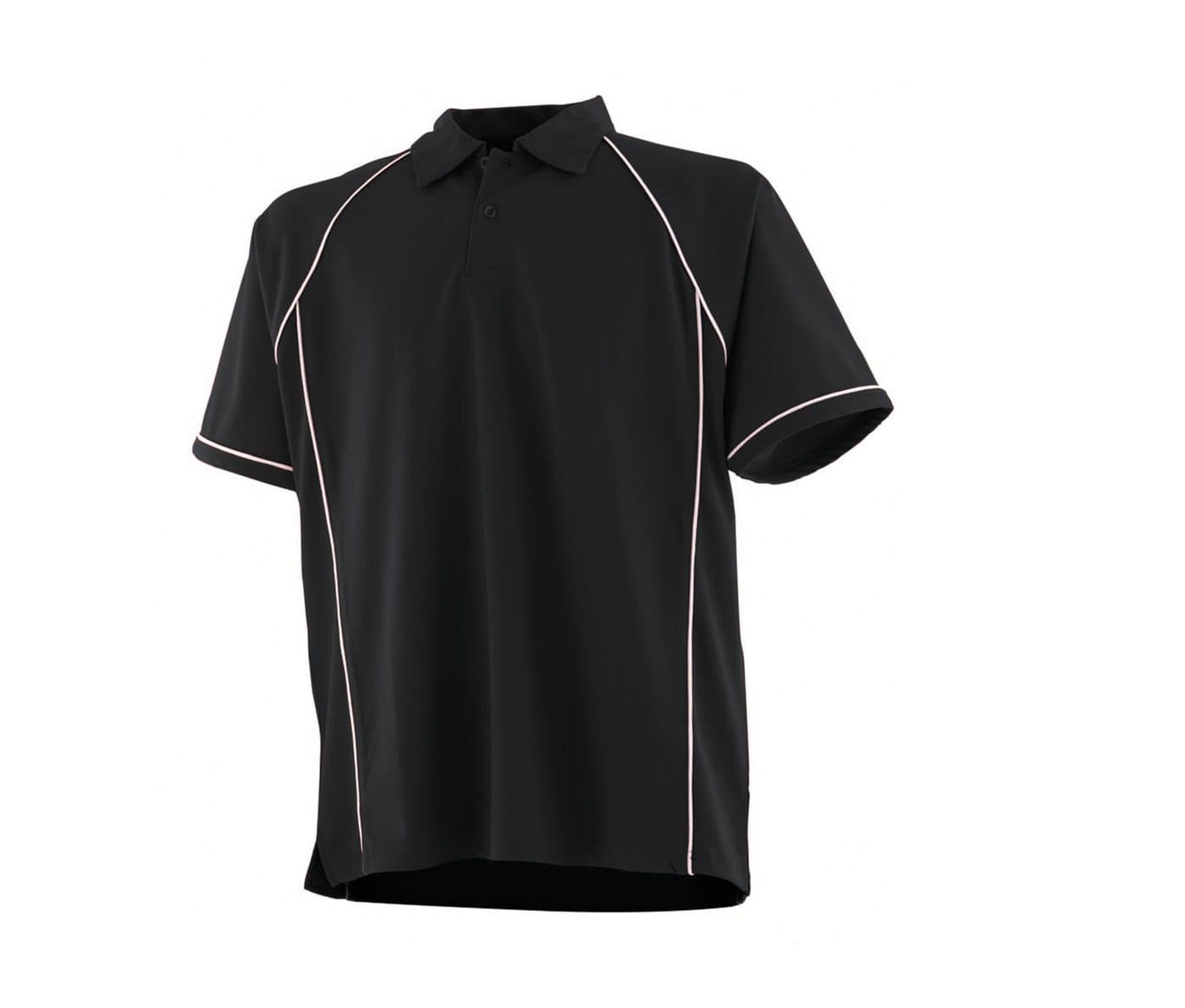 PERFORMANCE POLO MEN coloris Noir / Blanc