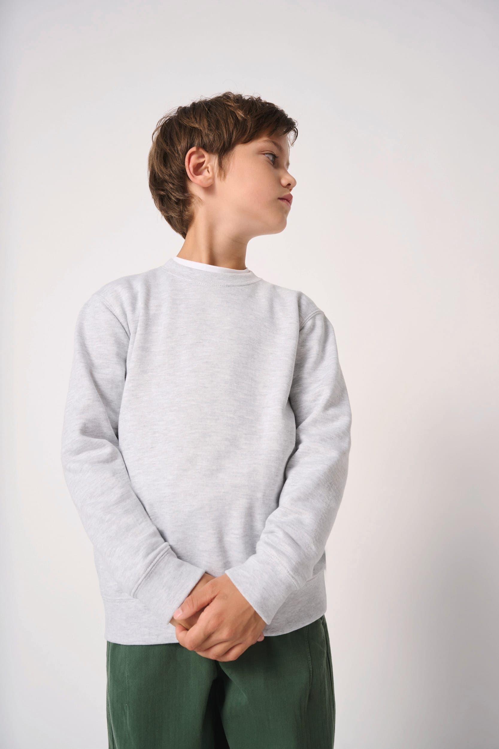 Sweat-shirt col rond enfant en situation