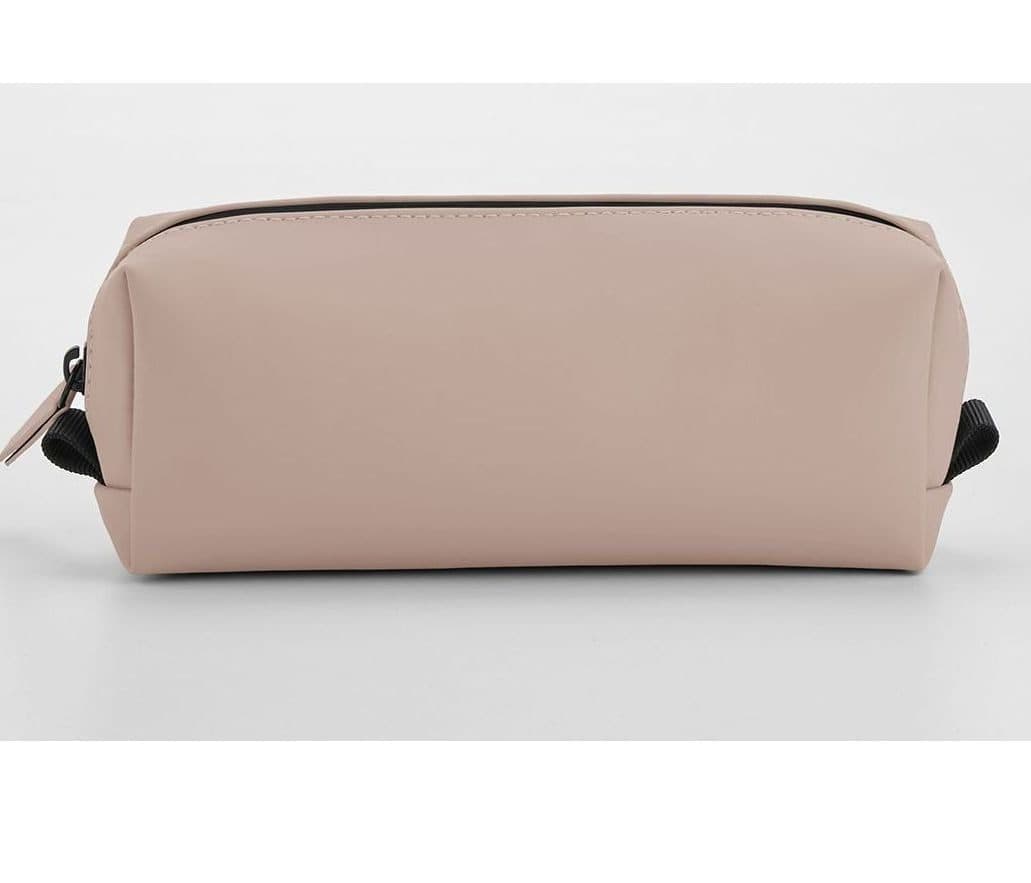 MATTE PU MINI ACCESSORY CASE coloris Rose nude