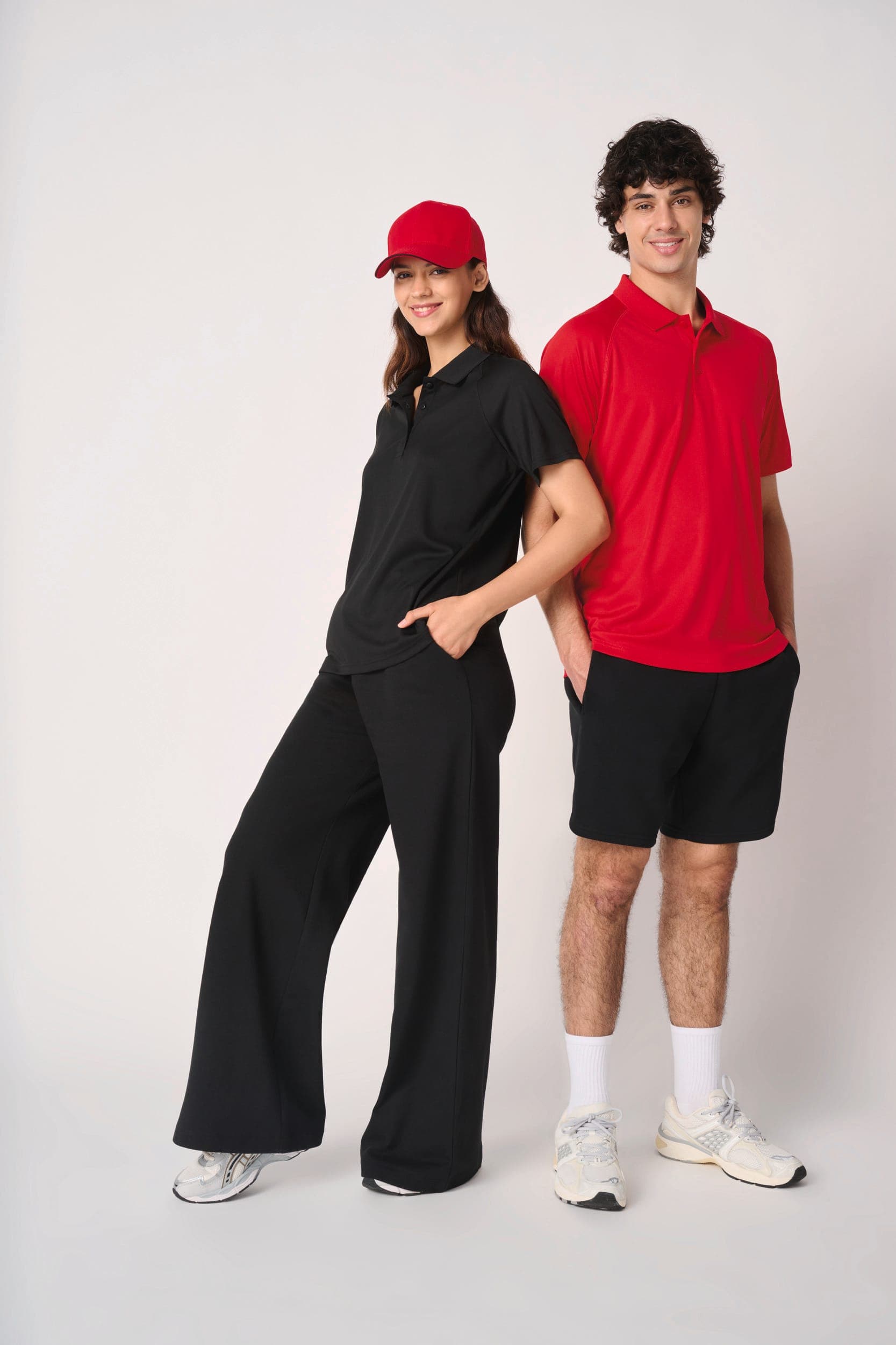 Polo sport homme en situation