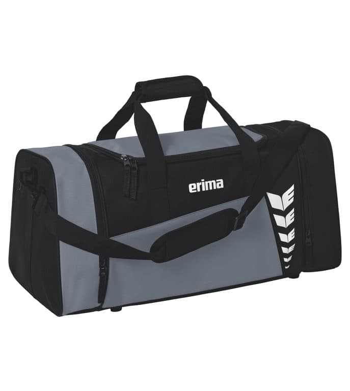 Sac de sport SIX WINGS coloris Gris ardoise / Noir