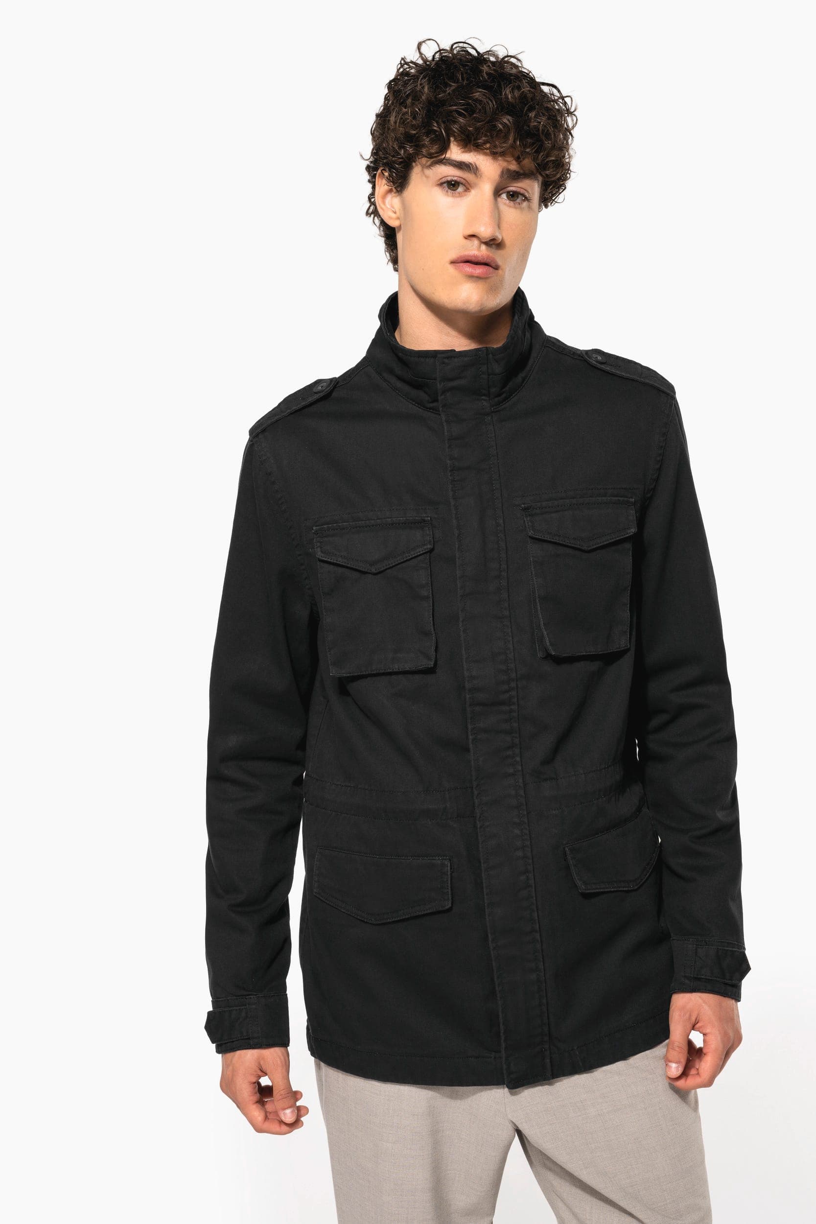 Veste safari homme en situation