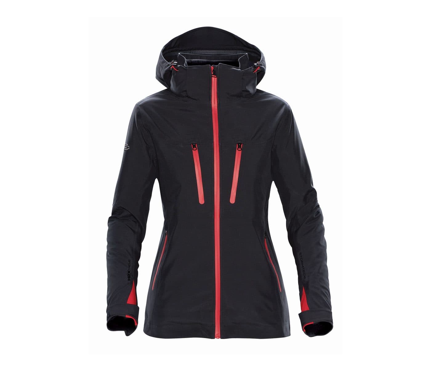 WOMEN'S MATRIX SYSTEM JACKET coloris Noir / Rouge vif