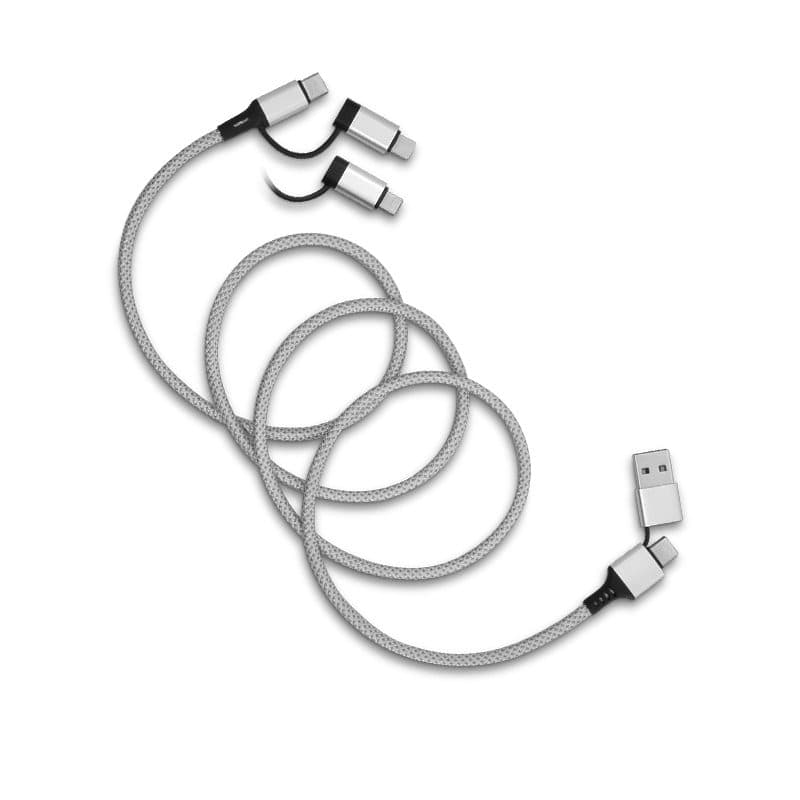 CABLE DE CHARGE 6 EN 1 A ENROULEMENT MAGNETIQUE en situation