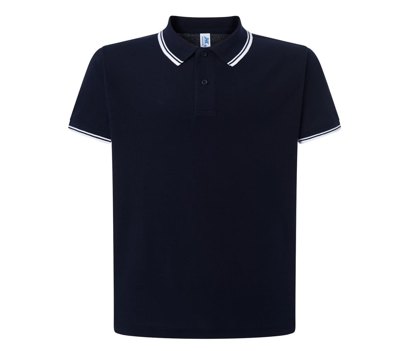 MAN REGULAR POLO coloris Marine / Blanc