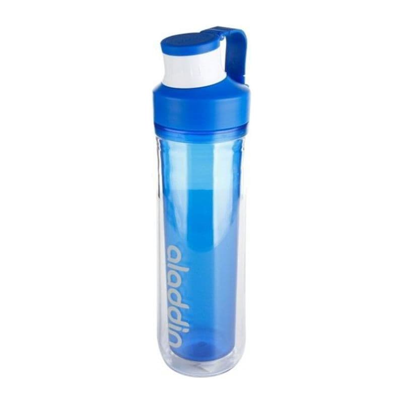 Bouteille d'eau à double paroi 0,5L coloris Bleu