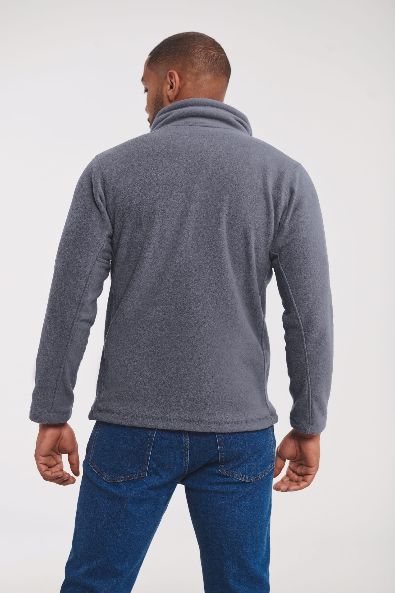Veste polaire homme en situation