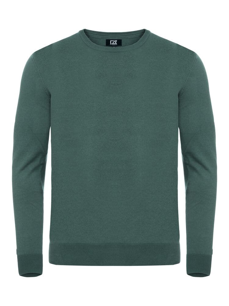 Pull col ras du cou Cutter & Buck Oakville homme coloris Vert pin